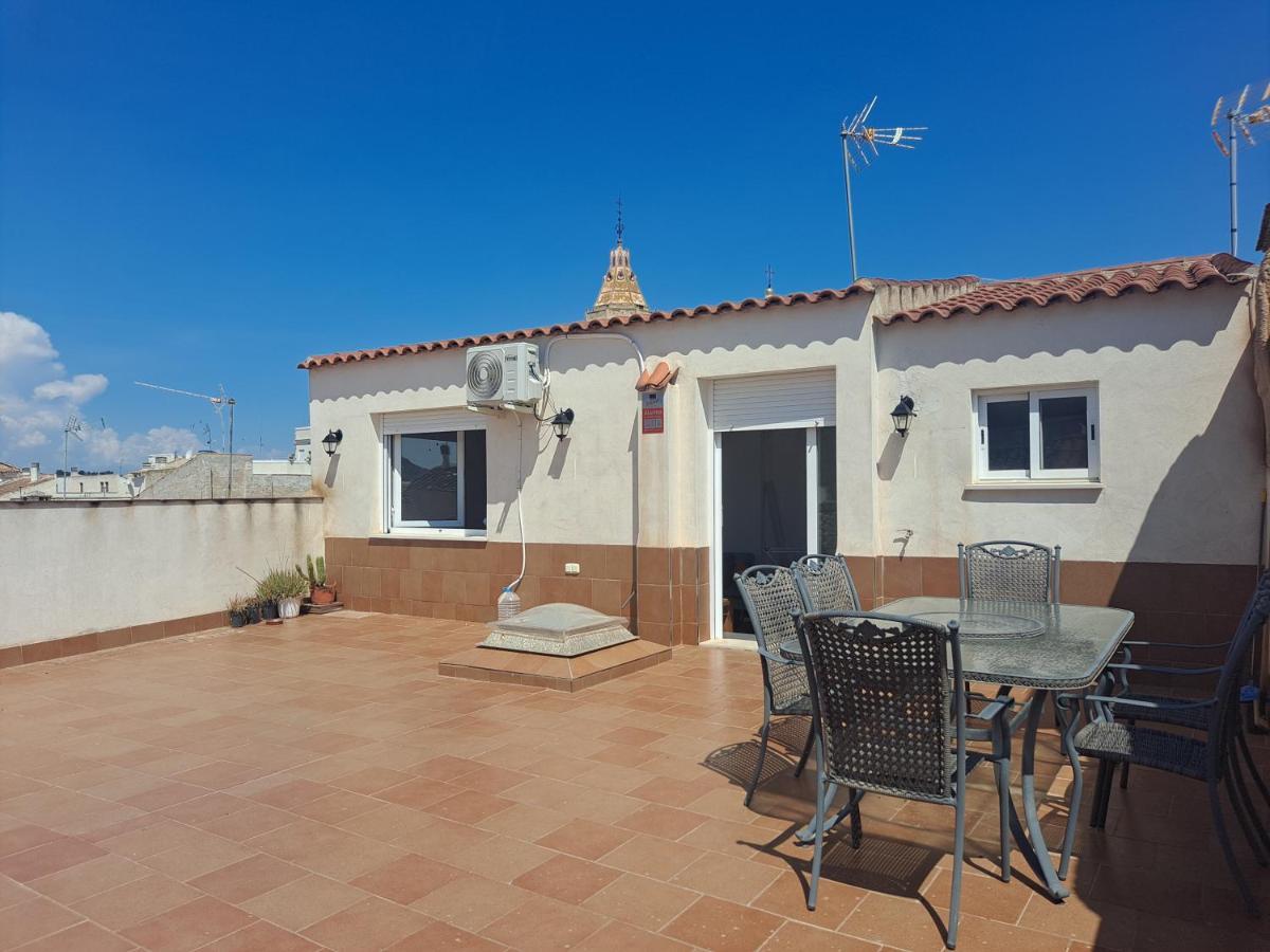 Atico Con Terraza Apartman Cieza Kültér fotó