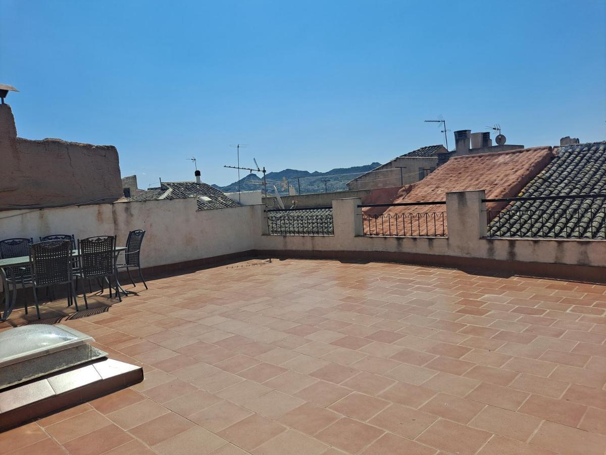 Atico Con Terraza Apartman Cieza Kültér fotó